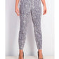 INC International Concepts Women's ncessential Leopard-Print Curvy-Fit Skinny Jeans Blue Size 2