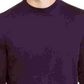 Alfani Men's Merino Blend Solid Crewneck Sweater Purple Size XX-Large