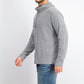 Alfani Men's Funnel-Neck Hooded Sweatshirt Black Size Small