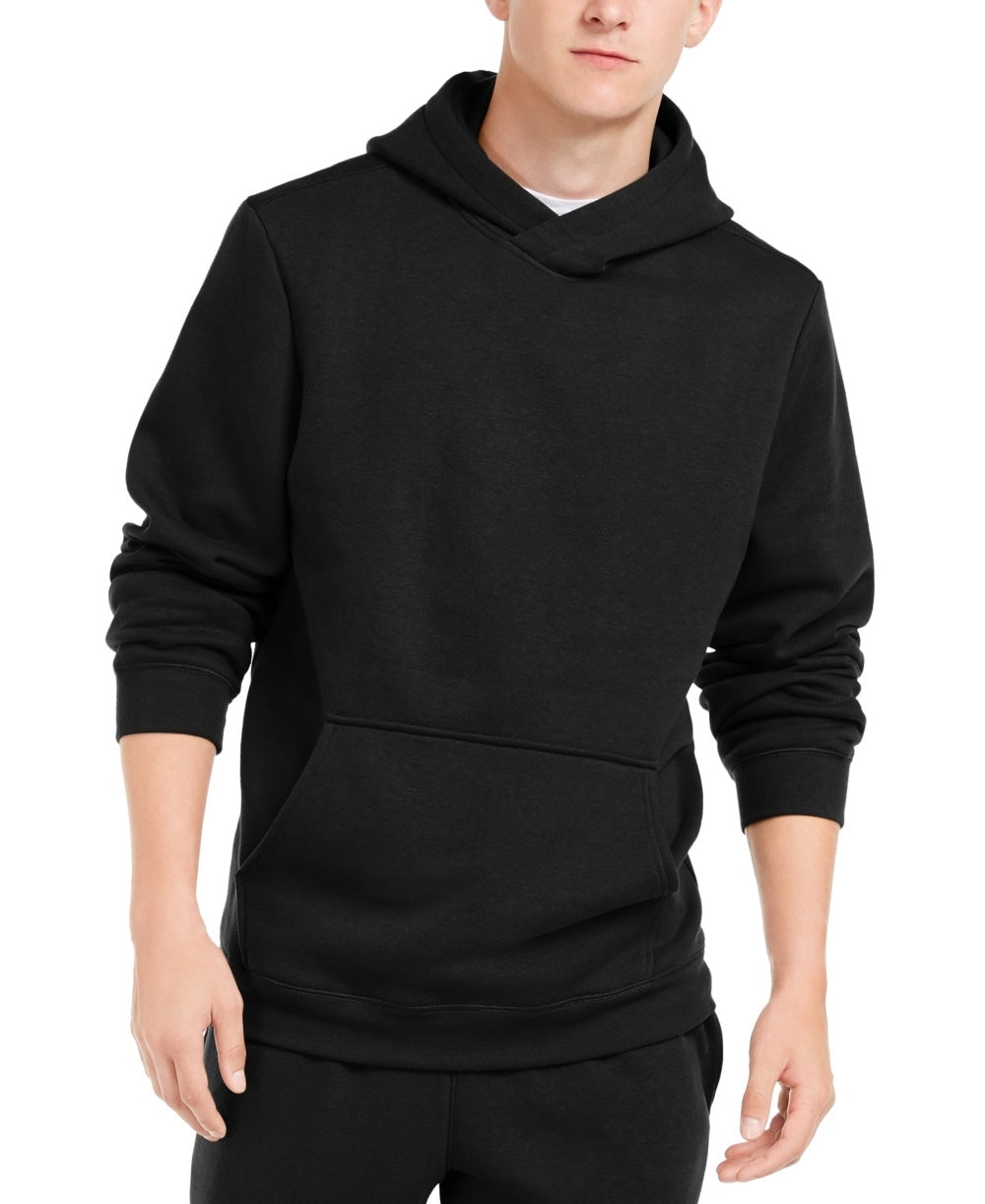 ID Ideology Men's Long Sleeve Crew Neck Draw String Sweater Black Size Small