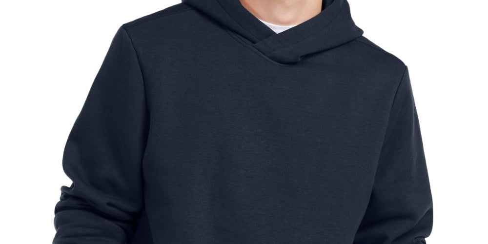ID Ideology Men's Heather Long Sleeve Draw String Pullover Sweater Blue Size Large
