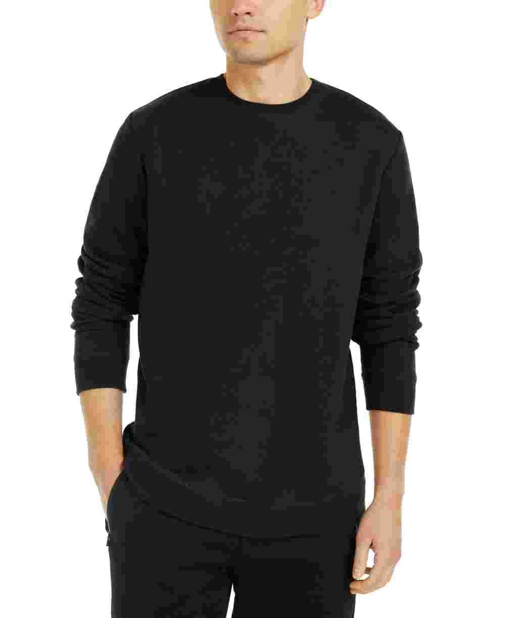 ID Ideology Men's Fleece Sweatshirt Black Size Small