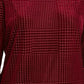 Charter Club Women's Textured Velvet Top Purple Size XX-Large