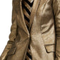 INC International Concepts Women's Metallic Blazer Gold Size Medium