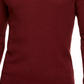 Tasso Elba Men's Cashmere Henley Shirt Wine Size Medium