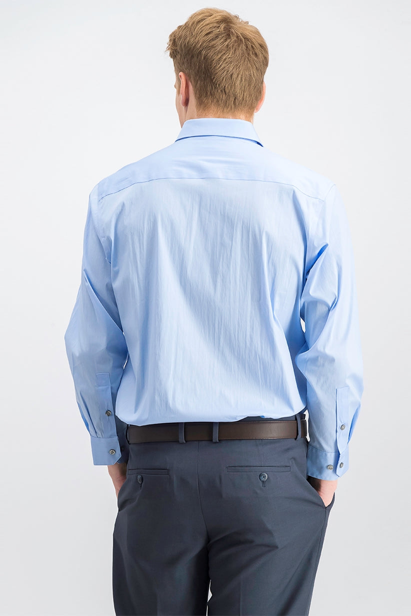 Alfani Men's Classic-Fit Solid Shirt Bright Blue Size XXX-Large