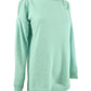 Ideology Women's Cold-Shoulder Vented To Green  Size Medium