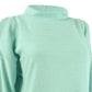 Ideology Women's Cold-Shoulder Vented To Green  Size Medium