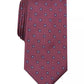 Club Room Men's Sterling Neat Silk Blend Business Neck Tie Red Size Regular