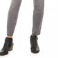 Style & Co Women's Curvy Fit Skinny Bling Pocket Jeans Charcoal Size 2