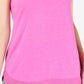 Ideology Women's Mesh-Hem Tank Top Purple Size Small