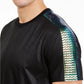 INC International Concepts Men's Fate Iridescent Scale Pieced T-Shirt Black Size Extra Large