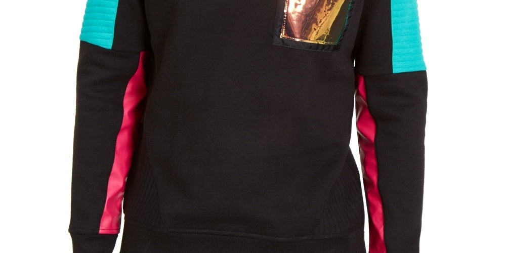 INC International Concepts Men's Elevation Sweatshirt Black Size Small