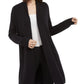 INC International Concepts Women's Duster Cardigan  Black Size Medium