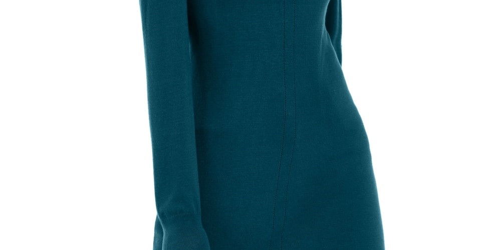 INC International Concepts Women's Puff Sleeve Sweater Tunic Green Size X-Large