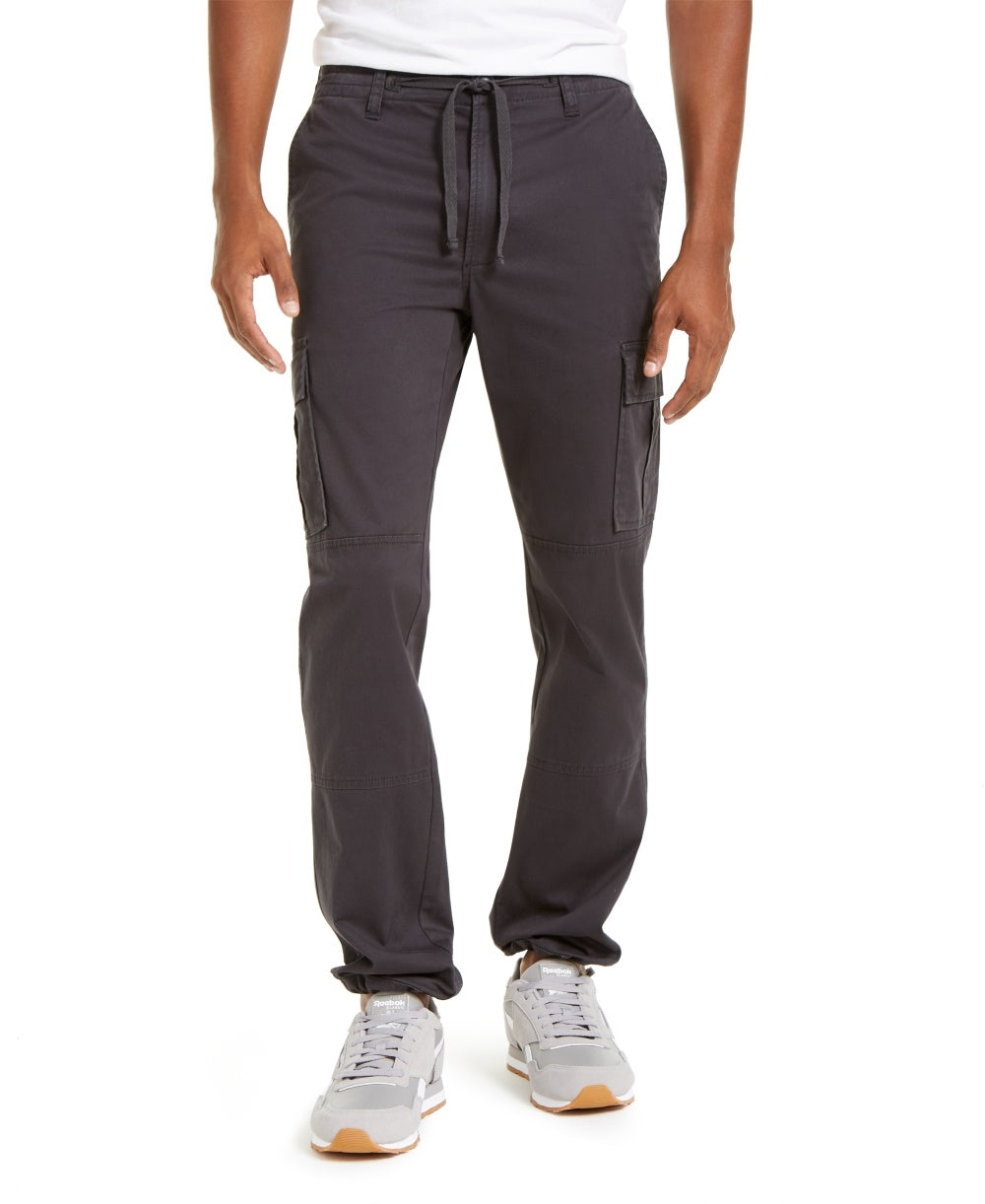 Sun + Stone Men's Hybr Cotton Jogger Pants Dark Gray Size 31X30