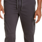 Sun + Stone Men's Hybr Cotton Jogger Pants Dark Gray Size 31X30