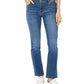 Style & Co Women's Modern Straight Mid Rise Jeans  Blue Size 6