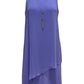 JM Collection Women's Sheath Dress Iris Necklace Overlay Purple Size Large