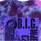 Merch Traffic Men's B.I.G. Palladium Long Sleeve Graphic T-Shirt Purple Size X-Large