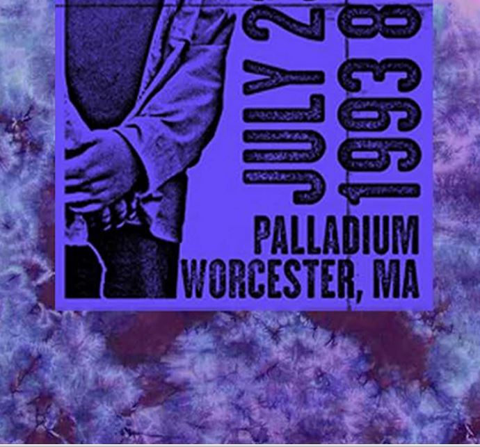 Merch Traffic Men's B.I.G. Palladium Long Sleeve Graphic T-Shirt Purple Size X-Large