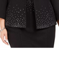 Kasper Women's Suit Wear To Work Jacket Black Size Petite Small