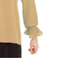 Bar III Women's Pleated Bell-Sleeve Top Yellow Size XX-Small