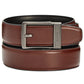 Kenneth Cole Reaction Men's Exact Fit Dress Belt Brown Size Small