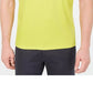 Alfani Men's Short Sleeve V Neck Tee Shirt Stretch Yellow Size Large