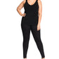 City Chic Women's Trendy Plus Size V-Neck Knit Top Black Size 22W
