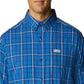 Columbia Men's Rapid Rivers Ii Long Sleeve Shirt Blue Size Medium