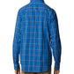 Columbia Men's Rapid Rivers Ii Long Sleeve Shirt Blue Size Medium