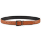 Perry Ellis Men's Tumbled Reversible Leather Belt Brown Size 42 Reg