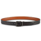 Perry Ellis Men's Tumbled Reversible Leather Belt Brown Size 42 Reg