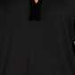 Ralph Lauren Women's Plus Velvet Trim V-Neck Blouse Black Size 1X
