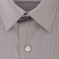 Van Heusen Men's Fit Flex Collar Stripe Dress Shirt Gray Size 18.5X34-35