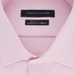 Tommy Hilfiger Men's Athletic Fit Performance Stretch Th Flex Collar Solid Dress Shirt Pink Size 16X34X35