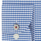 Tommy Hilfiger Men's Slim Thflex Supima Stretch Check Dress Shirt Blue Size 16X34-35