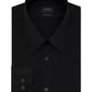 Arrow Men's Regular Fit Sateen Button-Down Shirt Black Size 15x32-33