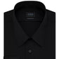 Arrow Men's Regular Fit Sateen Button-Down Shirt Black Size 15x32-33