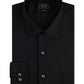 Arrow Men's Fitted Long Sleeves Dress Shirt Black Size 15.5X32X33