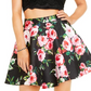 City Studios Juniors' 2-Pc. Lace Halter Top & Floral-Print Skirt Pink Size 13