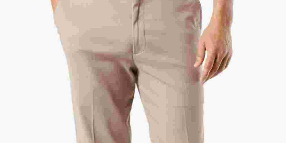 Dockers पुरुषों की ईज़ी क्लासिक फिट खाकी स्ट्रेच पैंट डार्क बेज साइज़ 36X29