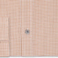 Sean John Men's Classic/Regular Fit Brown Print Dress Shirt Beige Size 15X32-33