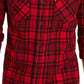 Levi's Men's Plaid Flannel Shirt Red  Size Medium