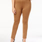Style & Co Women's Plus Size Seamed Ponte Leggings Brown Size 18W
