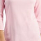 Charter Club Women's Pima Cotton Button Shoulder Top Pink Size Petite Medium