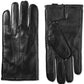 Isotoner Signature Men's Thermaflex Leather Gloves Black Size Medium