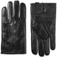 Isotoner Signature Men's Leather Sleek Heat Leather Gloves Black Size X-Large