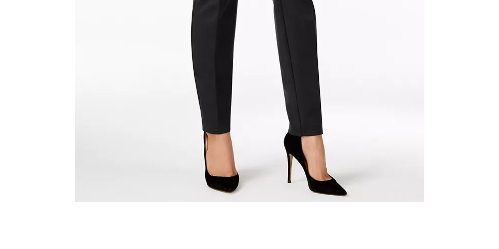 Alfani Women's Hollywood Skinny Pants Black Size 8 Petite